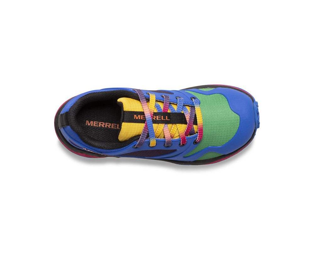 Merrell Sneakers Blue/Green - Altalight Low Print - Kids 10OMTHGXY